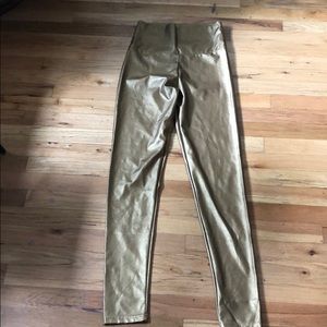 Gold pants